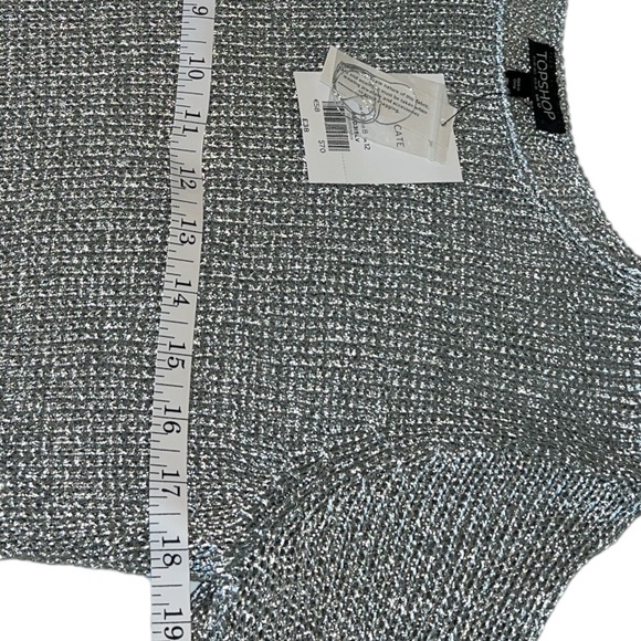 Topshop Metallic Crop - Picture 5 of 13